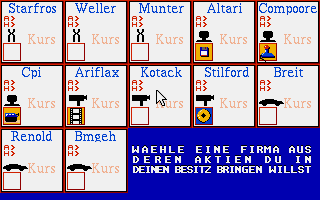 Mine & Markt atari screenshot